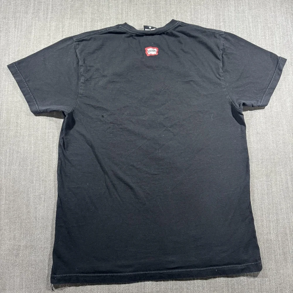 Icecream Shirt Mens XL Black Flower Logo Graphic Tee Short Sleeve‎ Streetwear